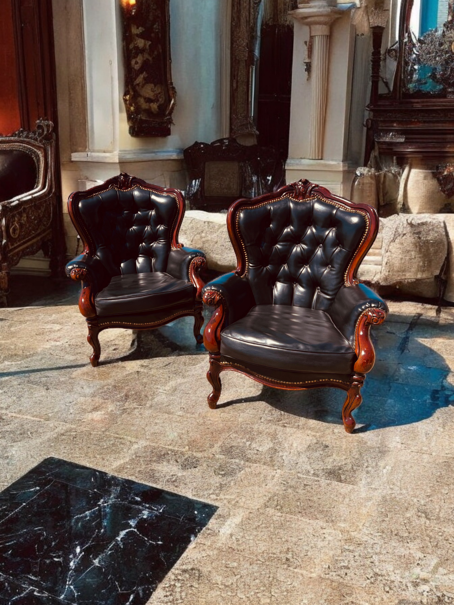 ✨ Un Tesoro de Elegancia Clásica: Sala Antigua de Ensueño ✨