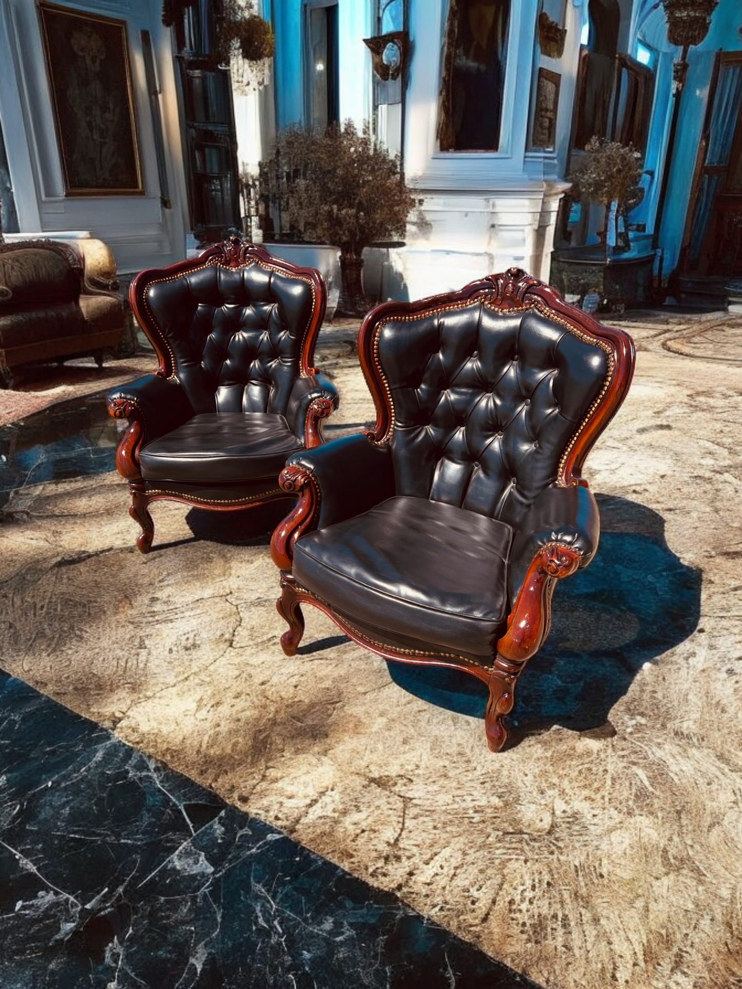 ✨ Un Tesoro de Elegancia Clásica: Sala Antigua de Ensueño ✨