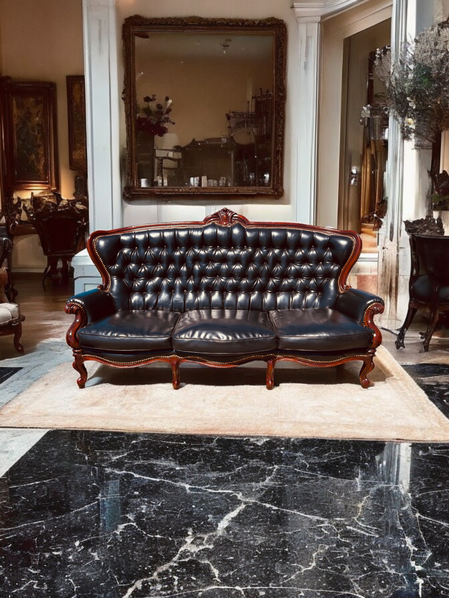 ✨ Un Tesoro de Elegancia Clásica: Sala Antigua de Ensueño ✨