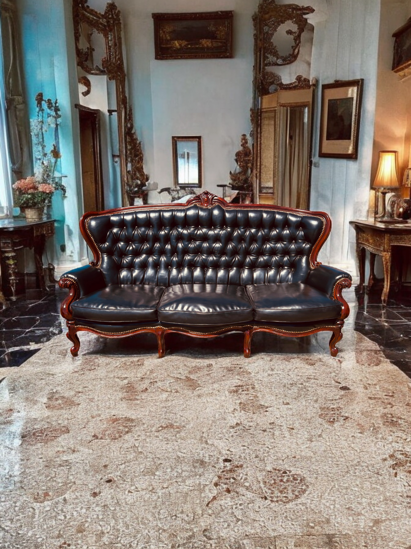 ✨ Un Tesoro de Elegancia Clásica: Sala Antigua de Ensueño ✨