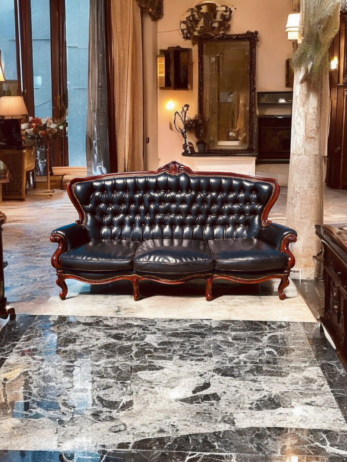 ✨ Un Tesoro de Elegancia Clásica: Sala Antigua de Ensueño ✨