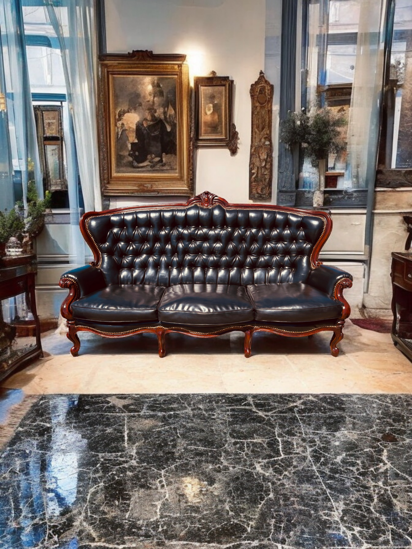 ✨ Un Tesoro de Elegancia Clásica: Sala Antigua de Ensueño ✨