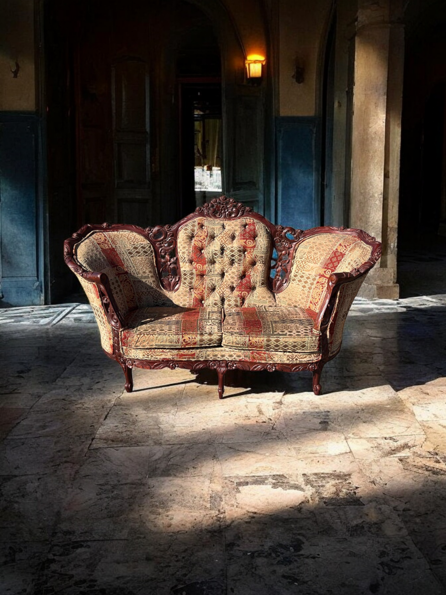 🌟 Conjunto de Sala Vintage Exclusivo en Rosarito Antiques 🌟