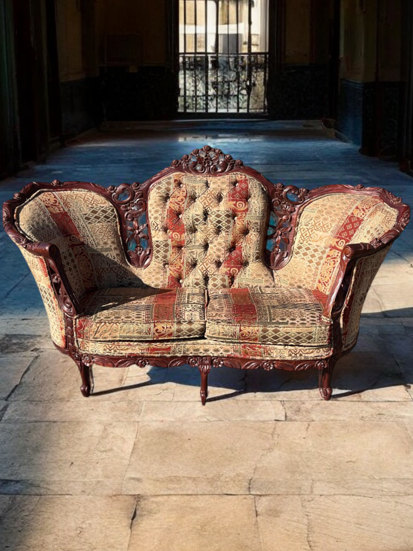 🌟 Conjunto de Sala Vintage Exclusivo en Rosarito Antiques 🌟