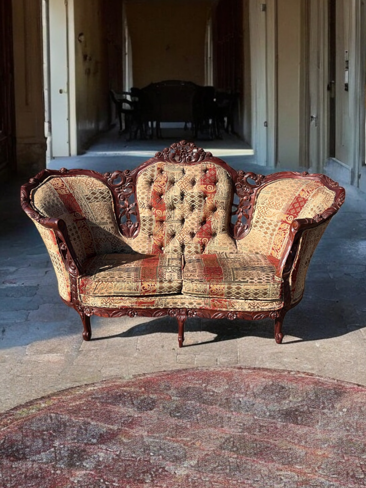 🌟 Conjunto de Sala Vintage Exclusivo en Rosarito Antiques 🌟