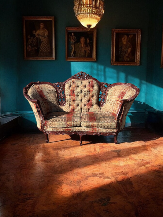 🌟 Conjunto de Sala Vintage Exclusivo en Rosarito Antiques 🌟