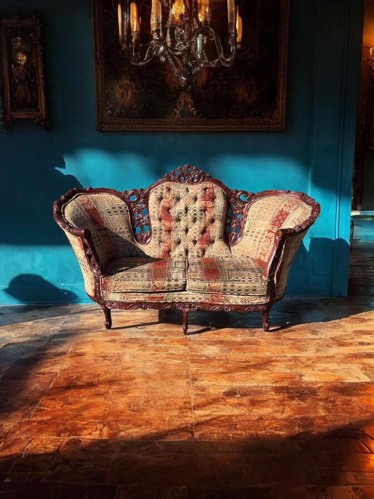 🌟 Conjunto de Sala Vintage Exclusivo en Rosarito Antiques 🌟