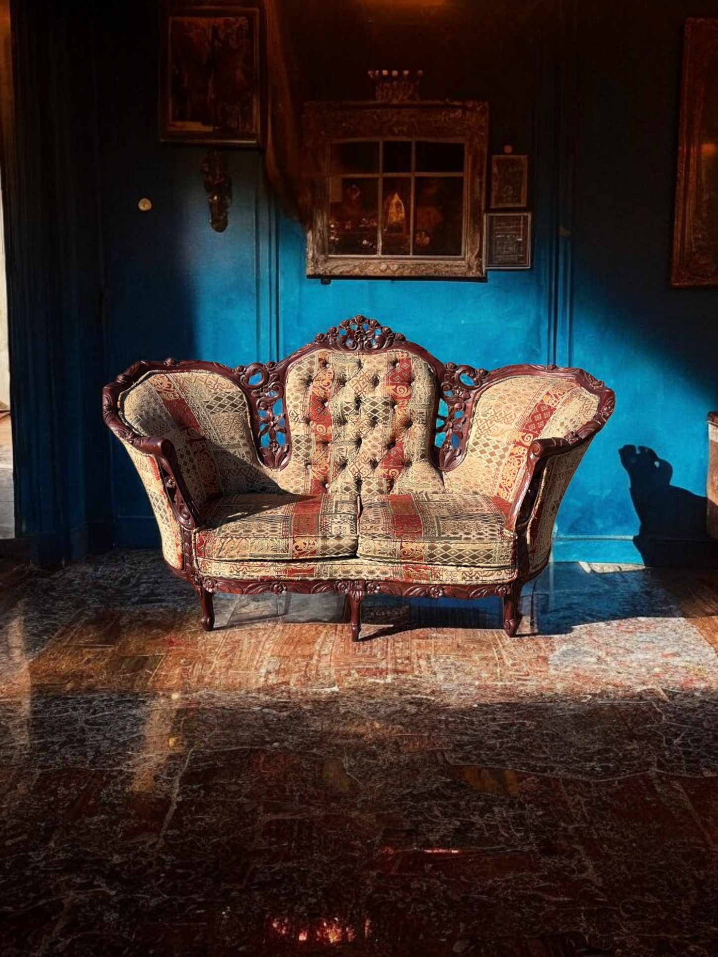 🌟 Conjunto de Sala Vintage Exclusivo en Rosarito Antiques 🌟