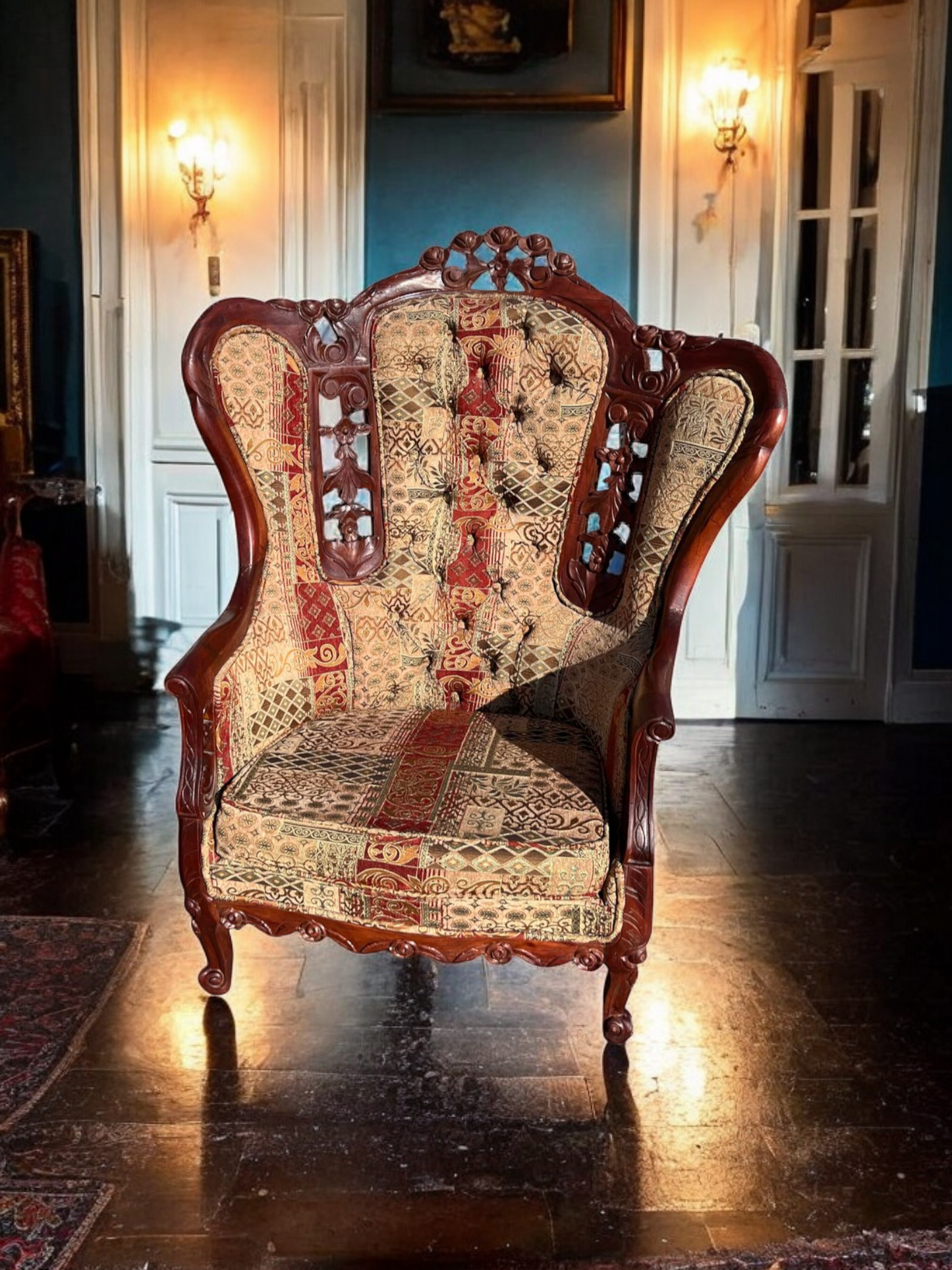 🌟 Conjunto de Sala Vintage Exclusivo en Rosarito Antiques 🌟