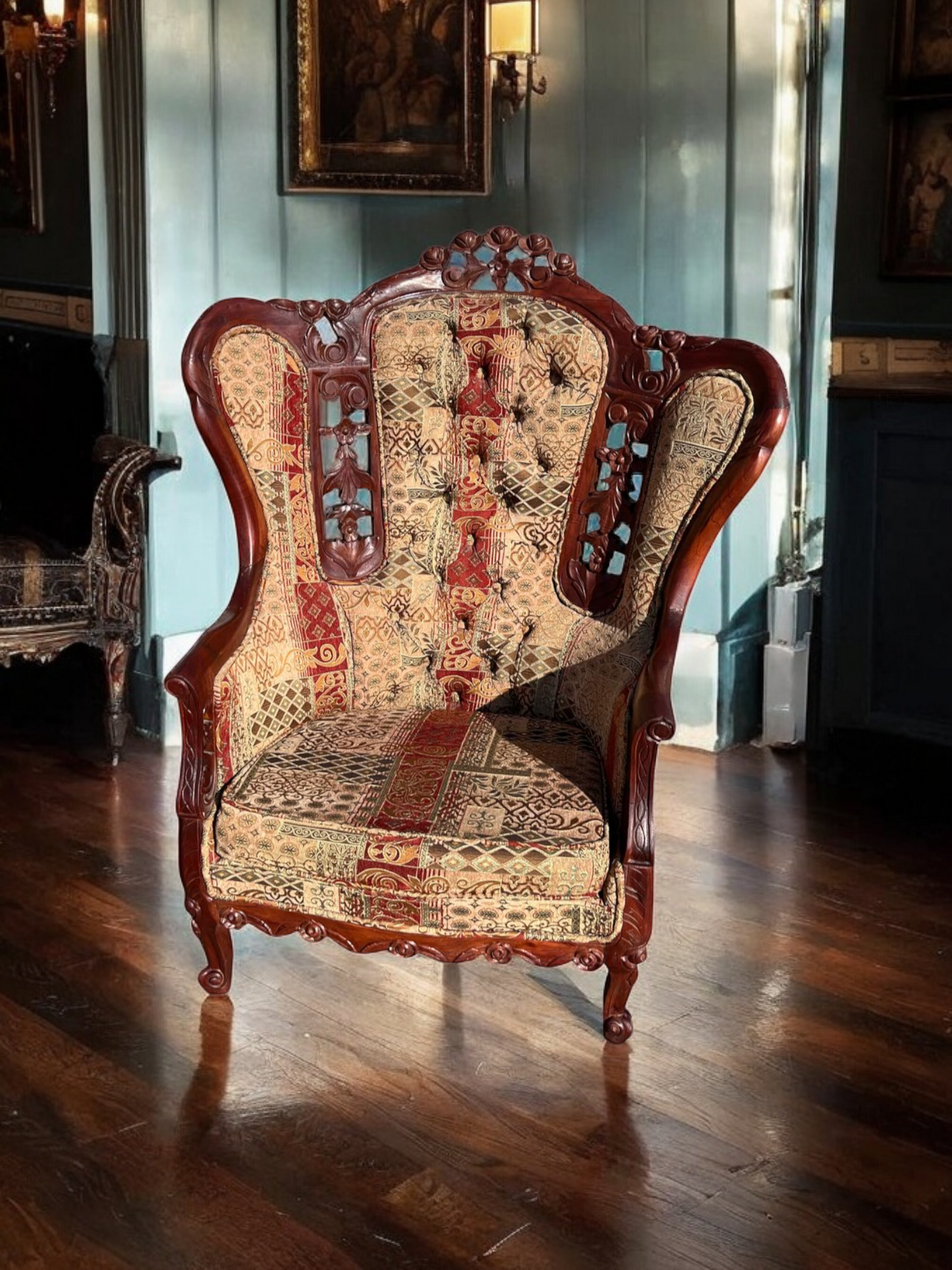 🌟 Conjunto de Sala Vintage Exclusivo en Rosarito Antiques 🌟