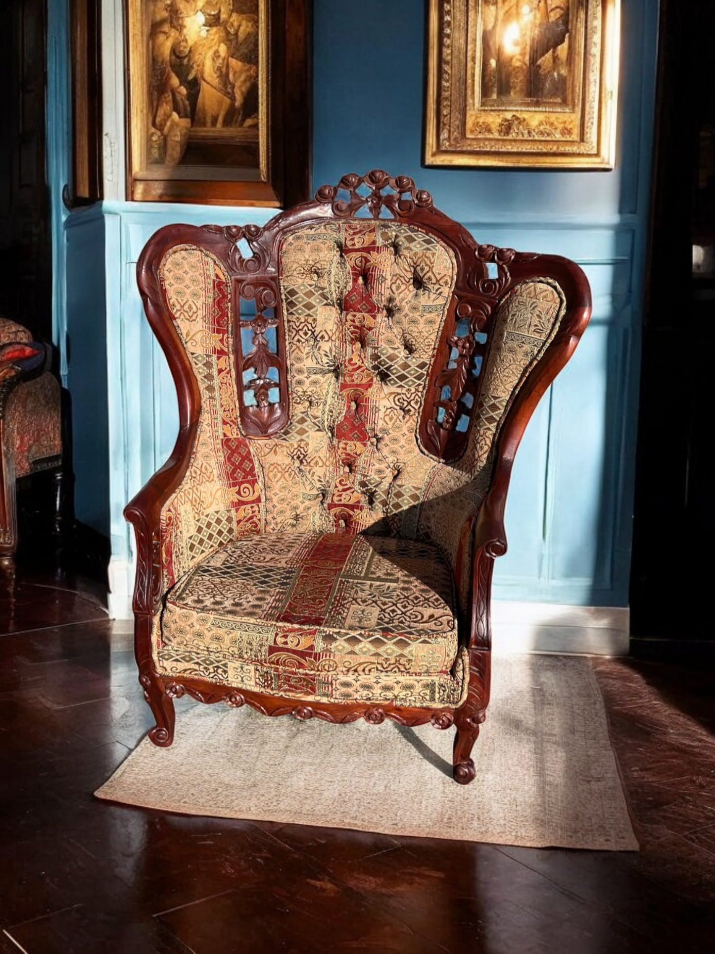 🌟 Conjunto de Sala Vintage Exclusivo en Rosarito Antiques 🌟