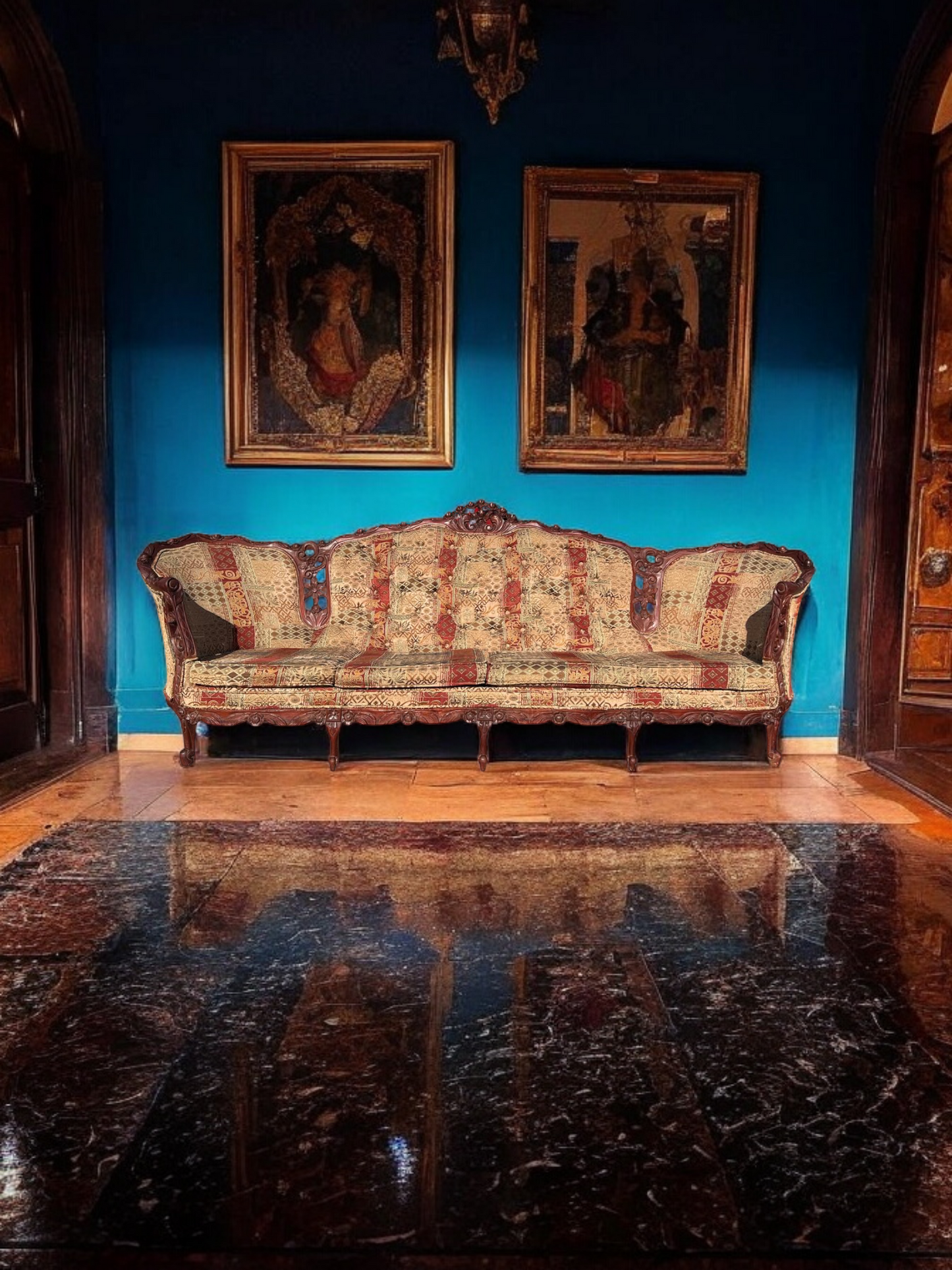 🌟 Conjunto de Sala Vintage Exclusivo en Rosarito Antiques 🌟