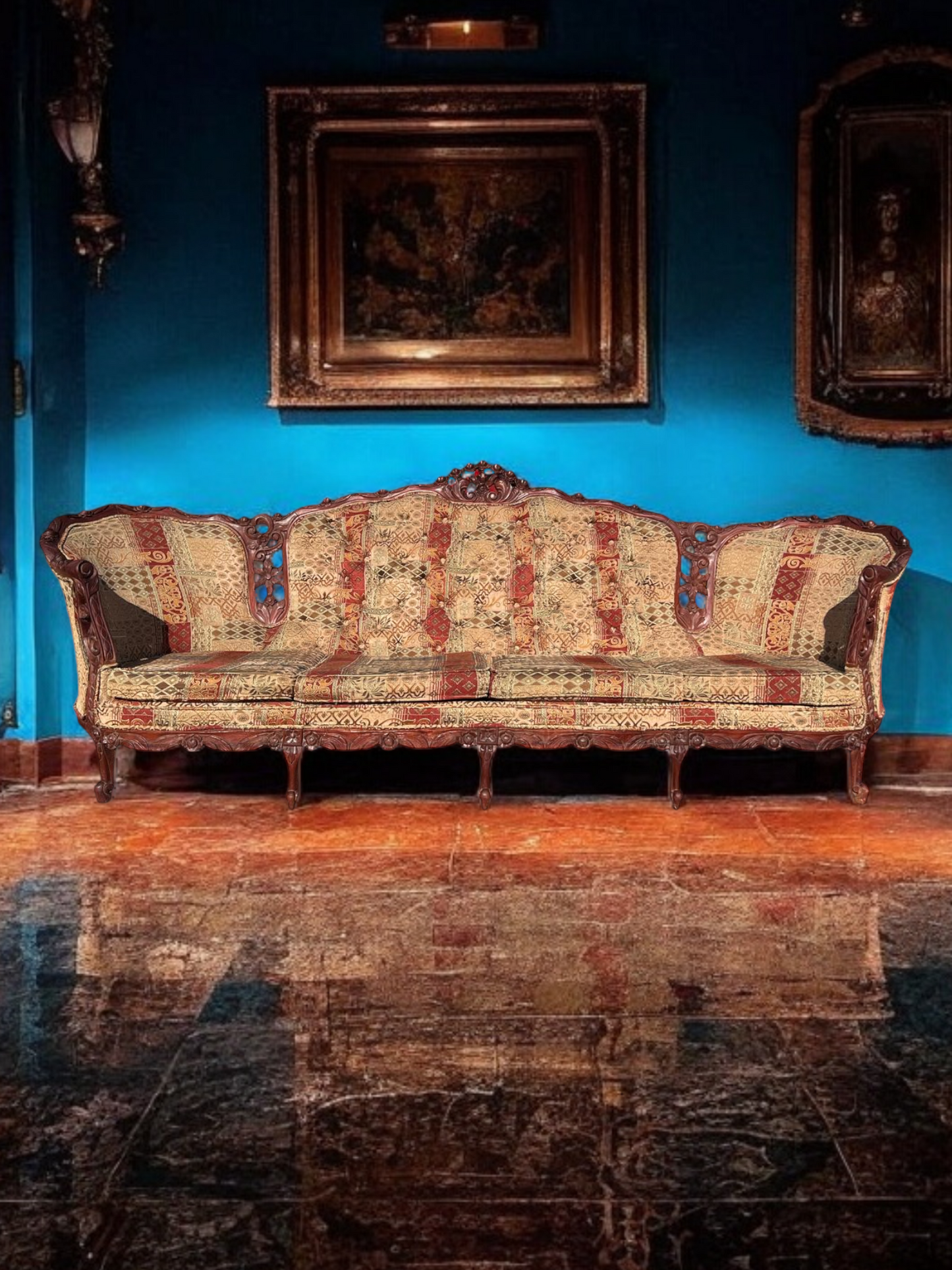 🌟 Conjunto de Sala Vintage Exclusivo en Rosarito Antiques 🌟