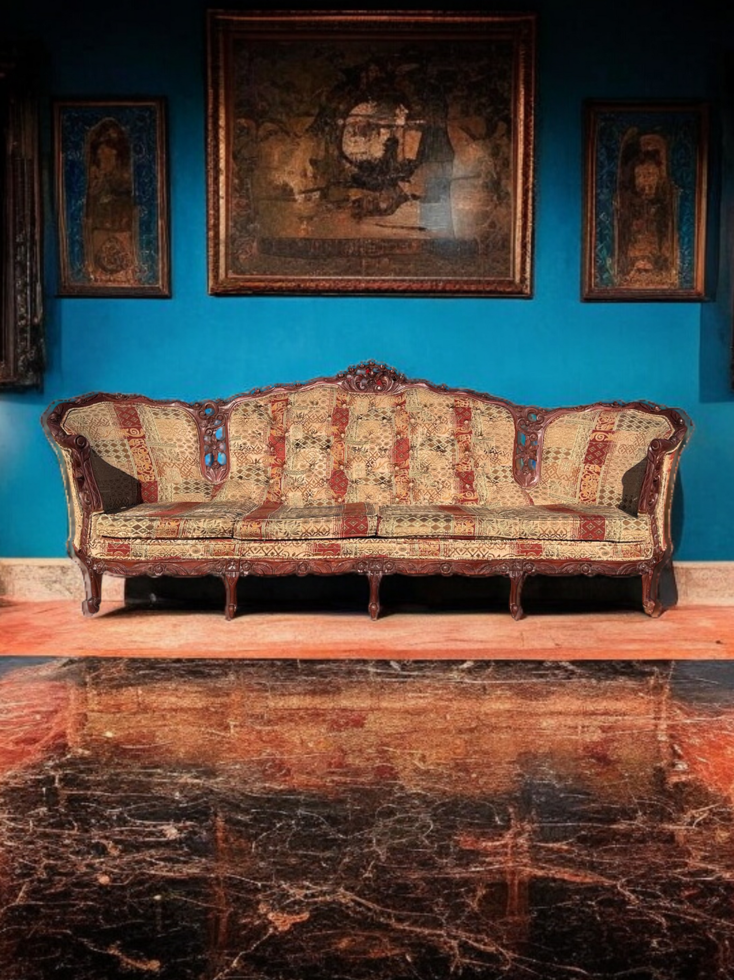 🌟 Conjunto de Sala Vintage Exclusivo en Rosarito Antiques 🌟