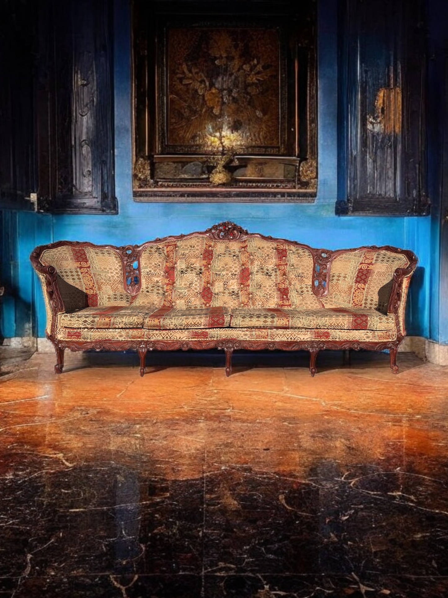 🌟 Conjunto de Sala Vintage Exclusivo en Rosarito Antiques 🌟