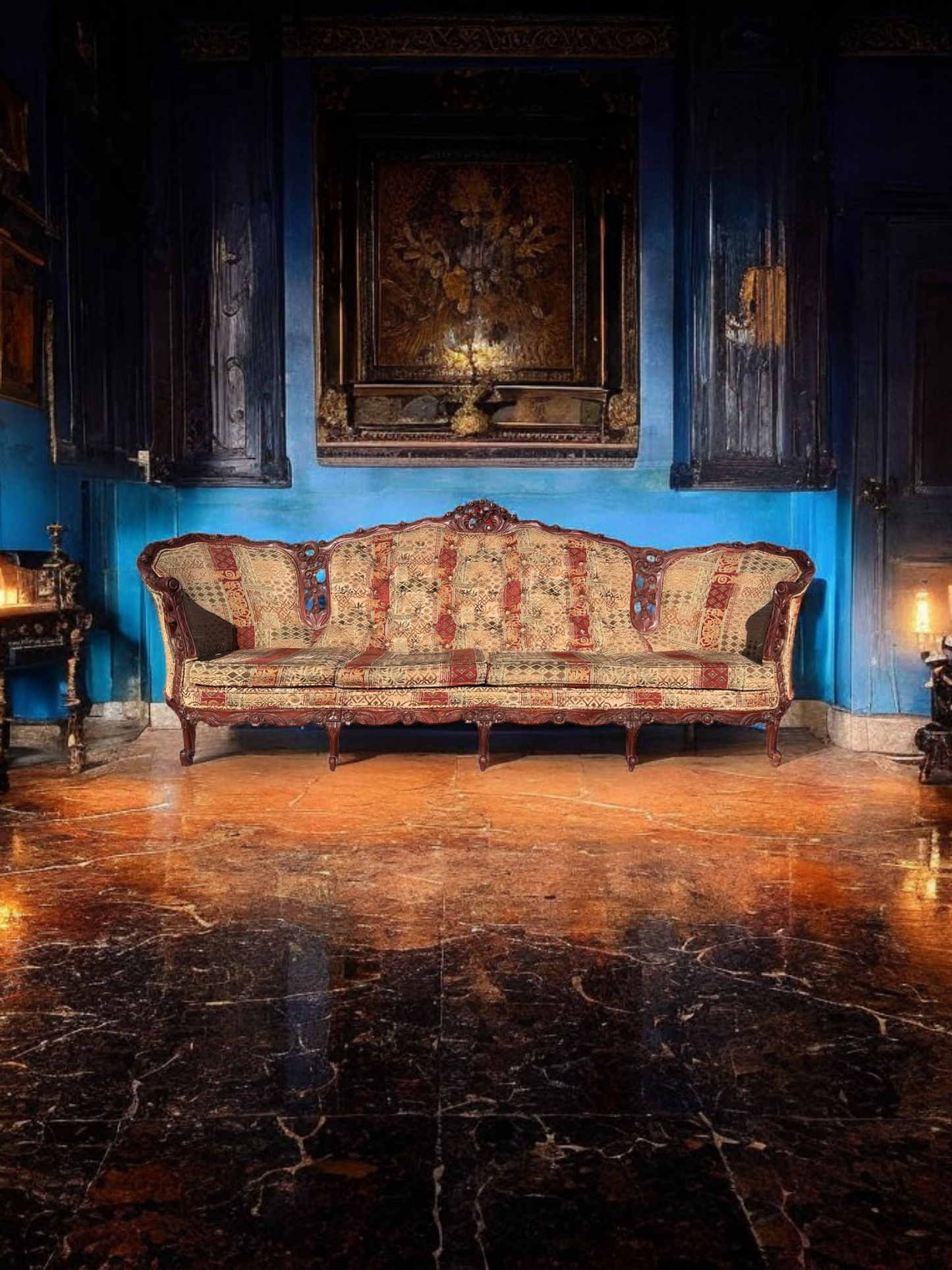 🌟 Conjunto de Sala Vintage Exclusivo en Rosarito Antiques 🌟