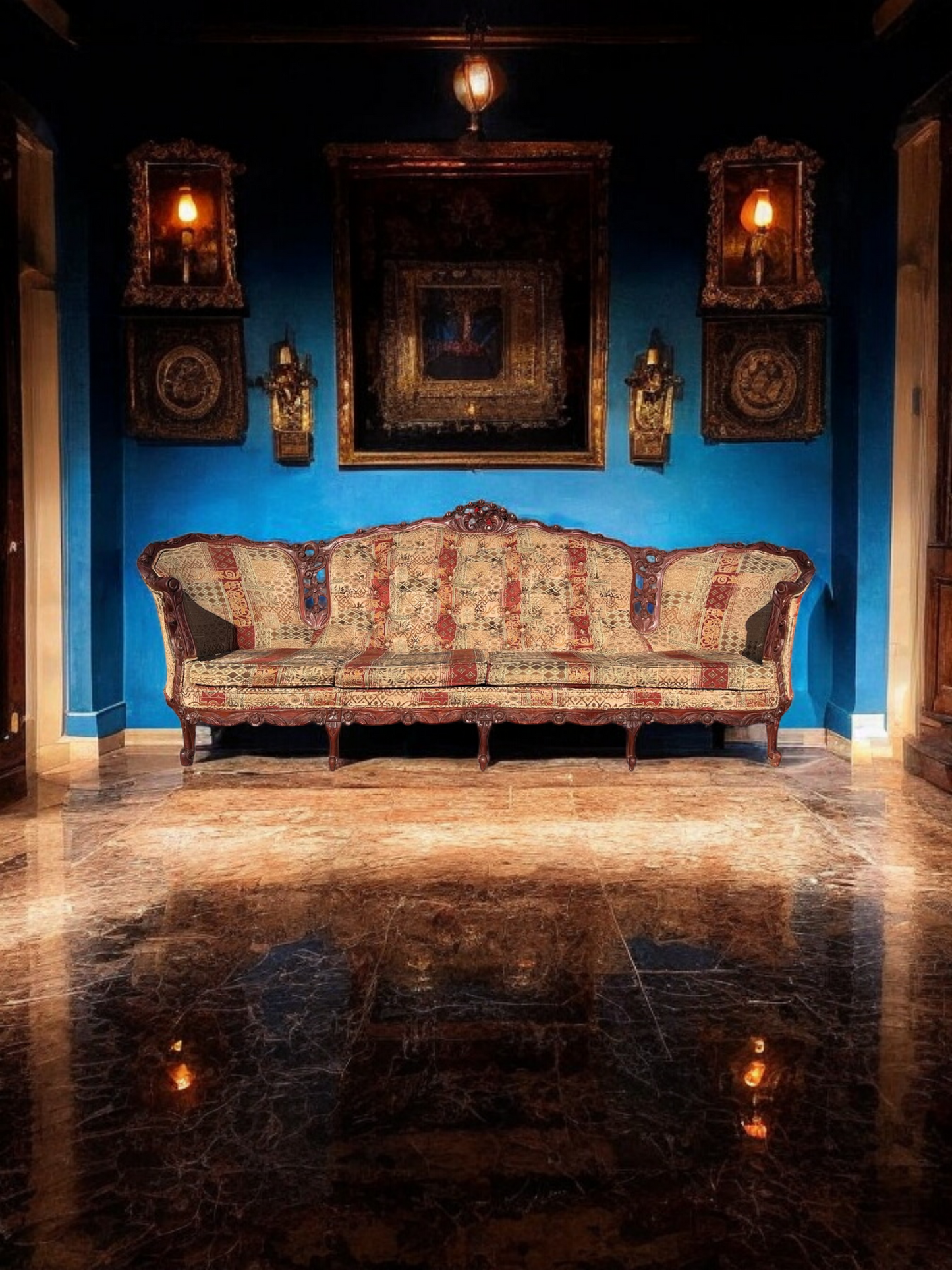 🌟 Conjunto de Sala Vintage Exclusivo en Rosarito Antiques 🌟