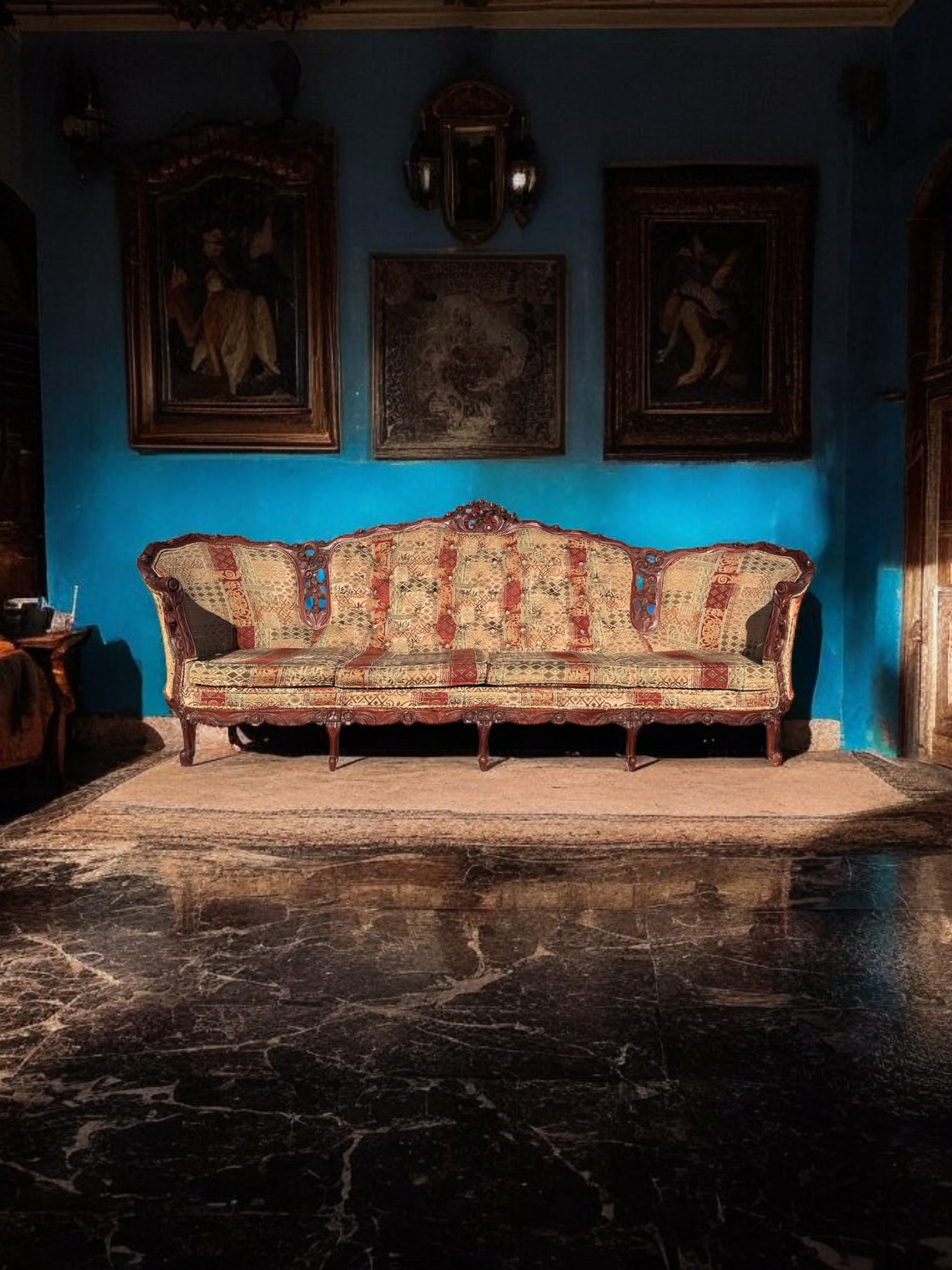 🌟 Conjunto de Sala Vintage Exclusivo en Rosarito Antiques 🌟