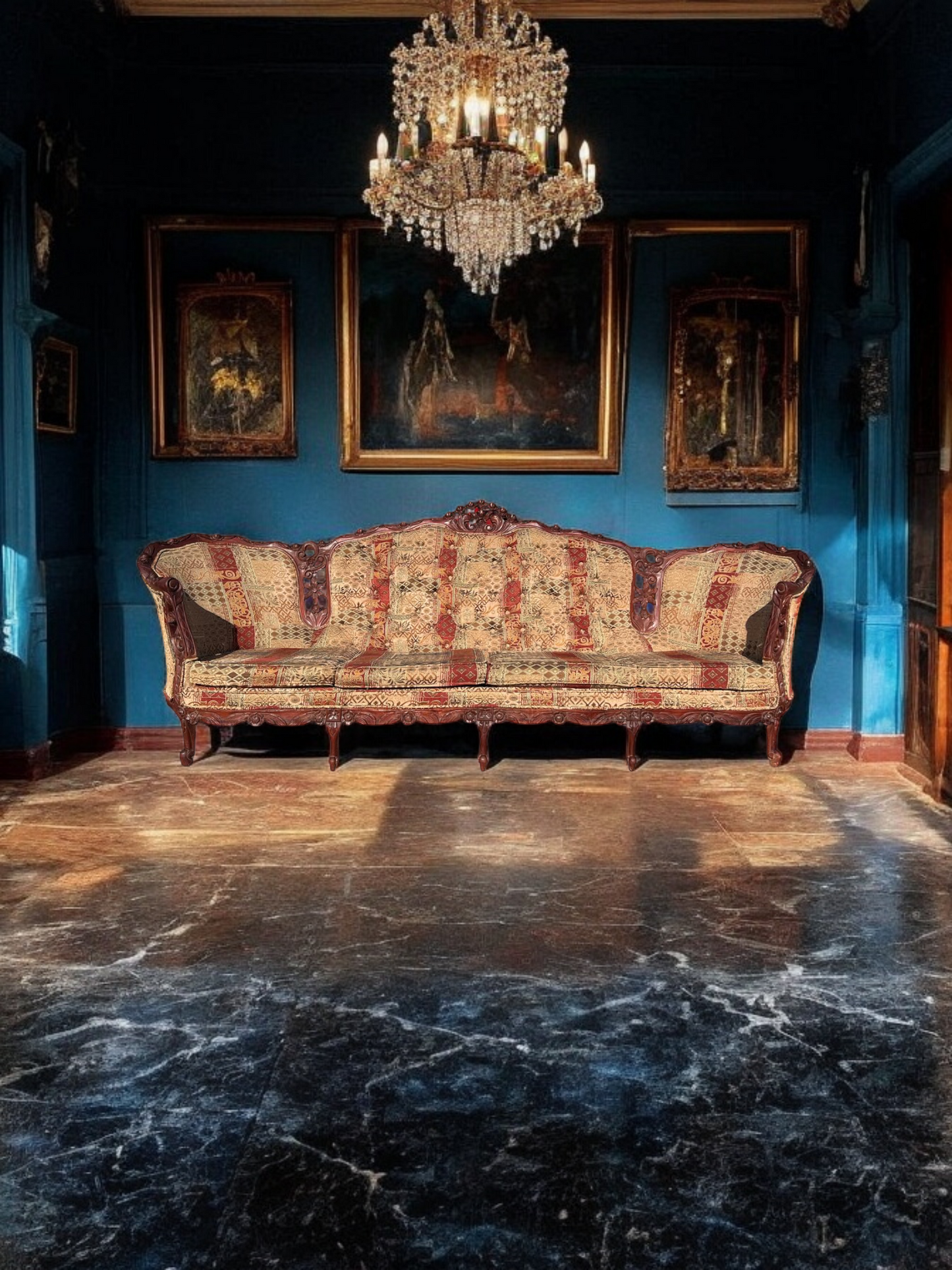 🌟 Conjunto de Sala Vintage Exclusivo en Rosarito Antiques 🌟