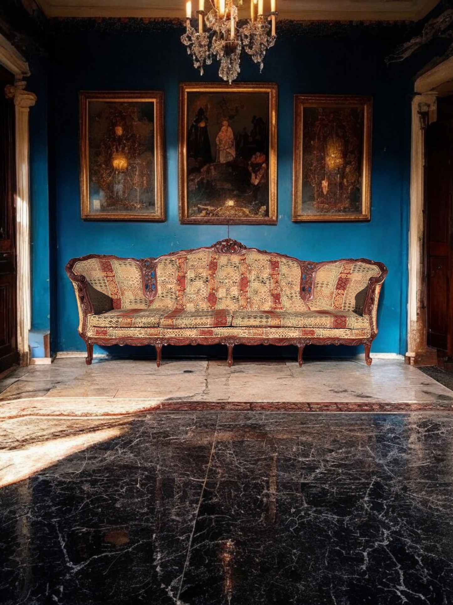 🌟 Conjunto de Sala Vintage Exclusivo en Rosarito Antiques 🌟