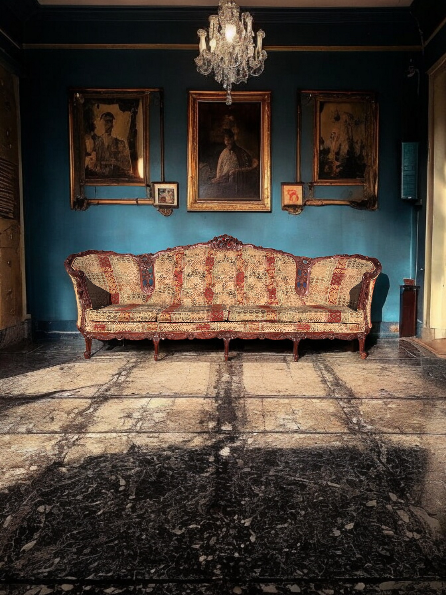 🌟 Conjunto de Sala Vintage Exclusivo en Rosarito Antiques 🌟