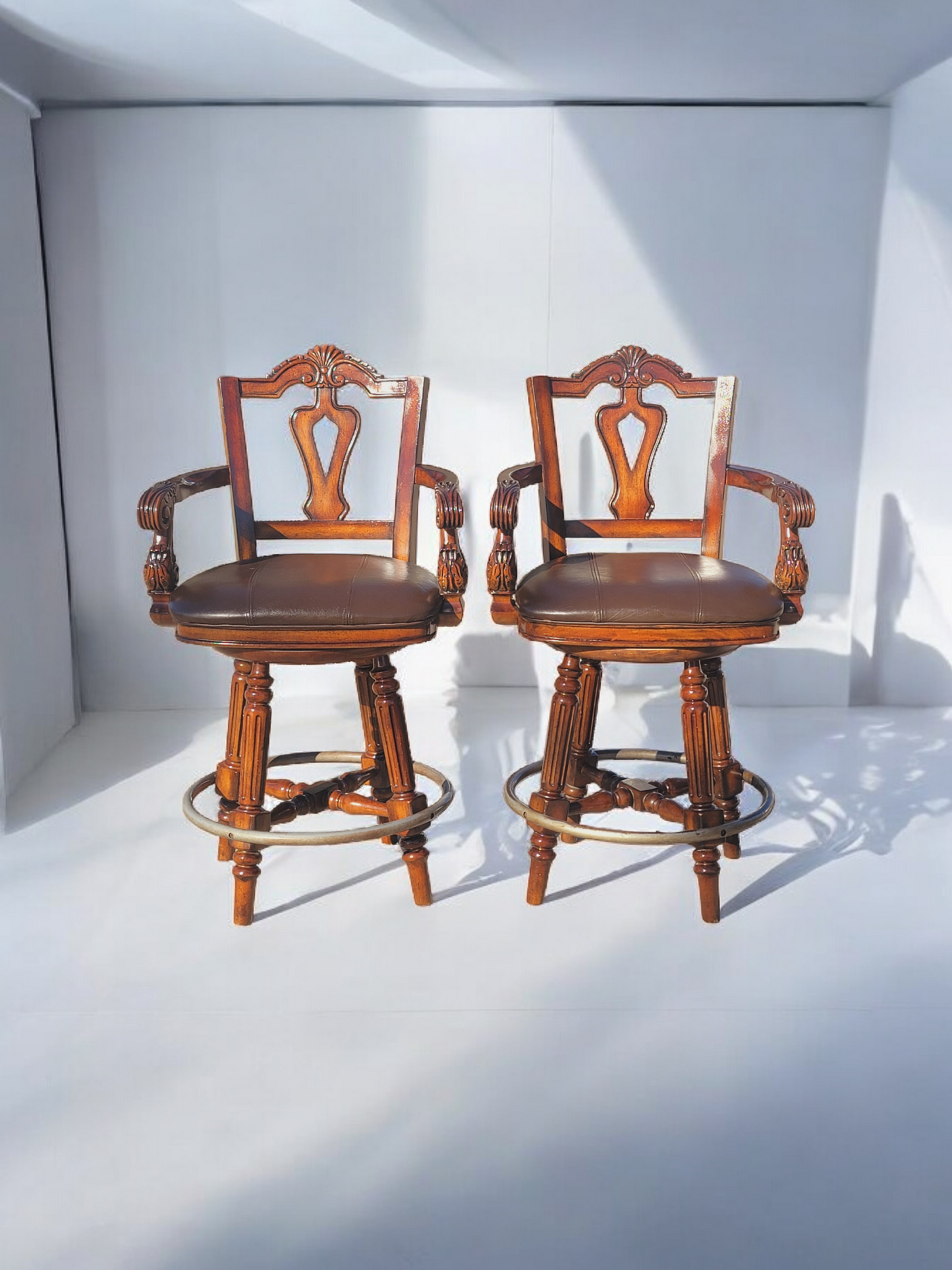 🪑🪑🪑🪑Juego de Bancos Giratorios Elegantes - Ashley Furniture Signature Design Northshore 🪑🪑🪑🪑