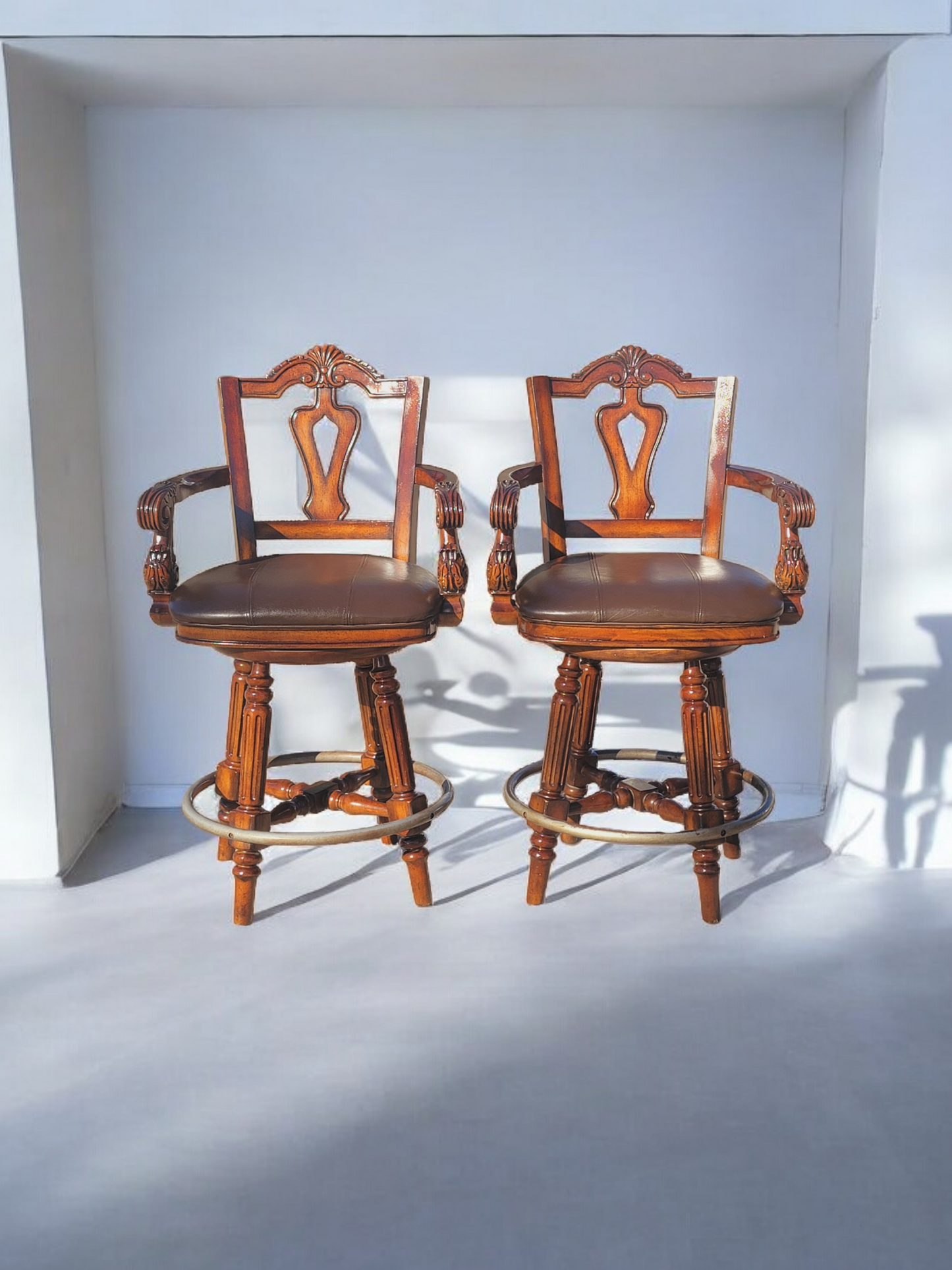 🪑🪑🪑🪑Juego de Bancos Giratorios Elegantes - Ashley Furniture Signature Design Northshore 🪑🪑🪑🪑