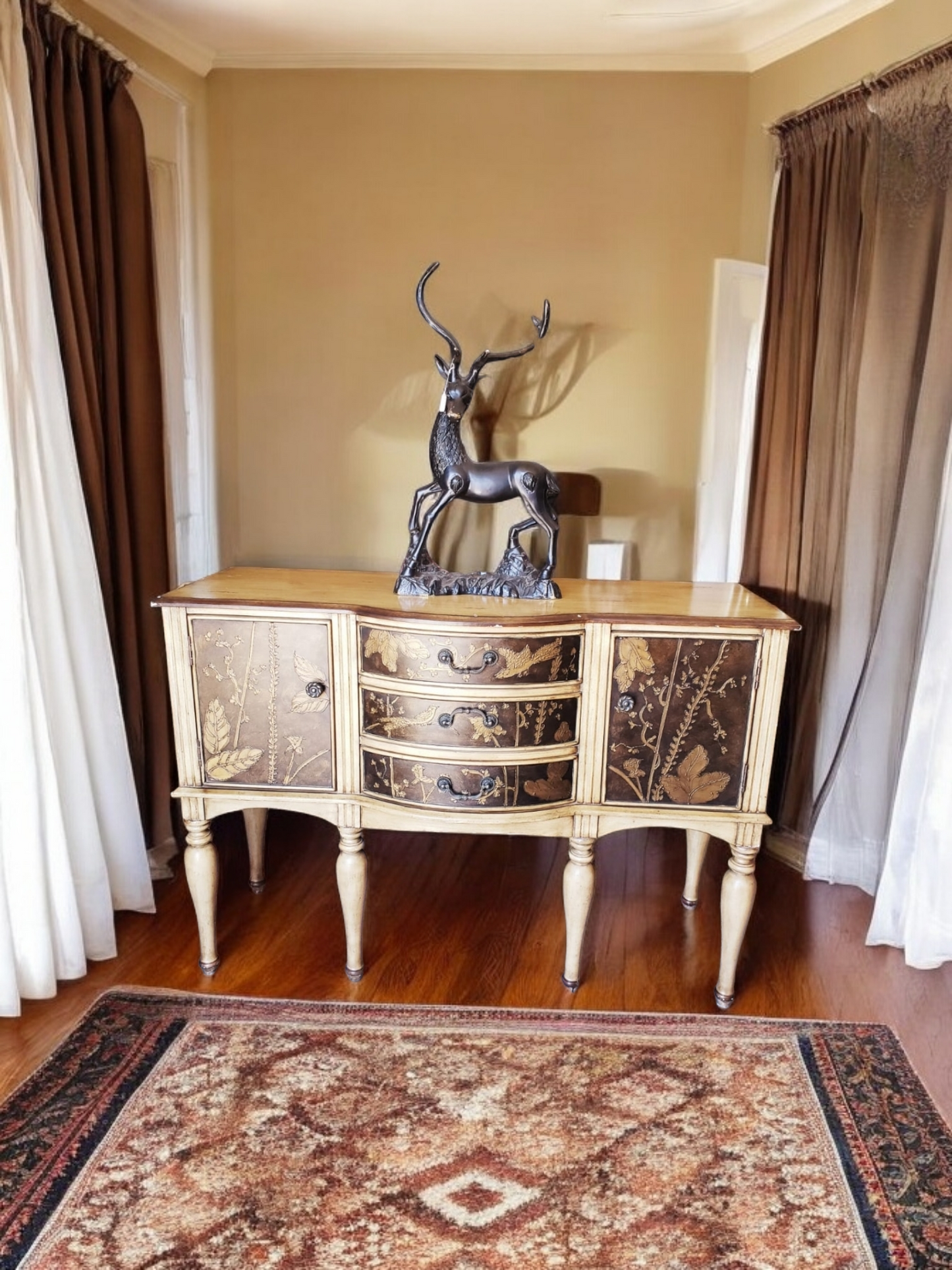 🔱🎎Credenza/Bufetero de Estilo Oriental 🎎🔱