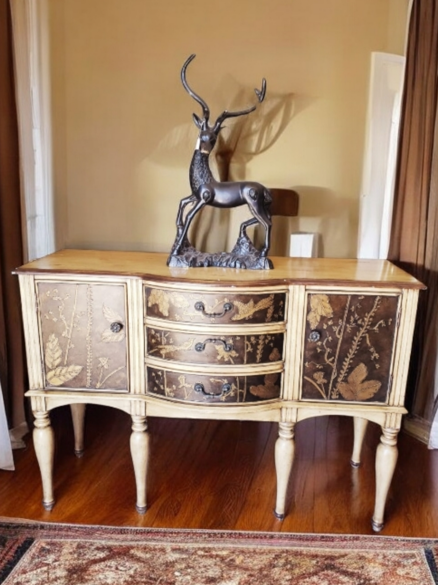 🔱🎎Credenza/Bufetero de Estilo Oriental 🎎🔱
