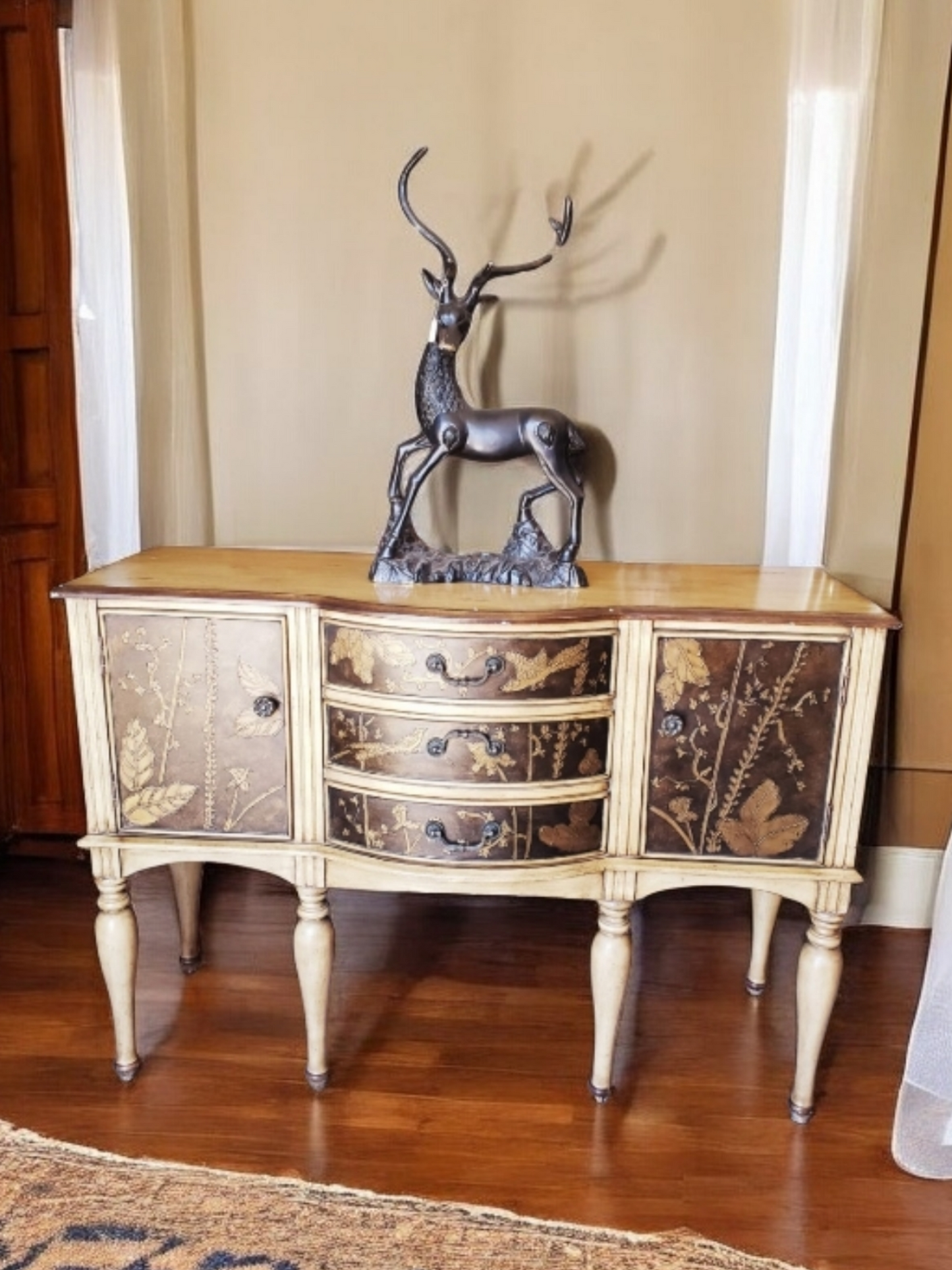 🔱🎎Credenza/Bufetero de Estilo Oriental 🎎🔱