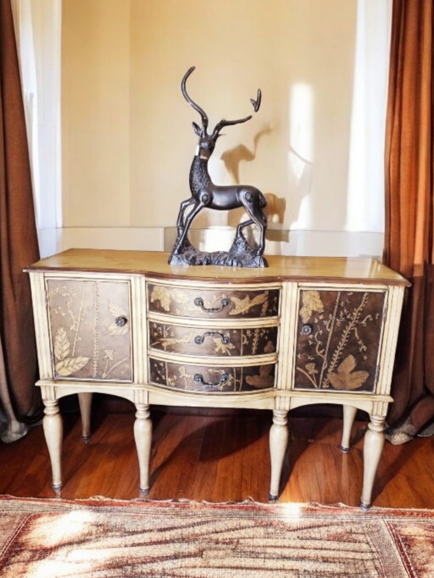 🔱🎎Credenza/Bufetero de Estilo Oriental 🎎🔱