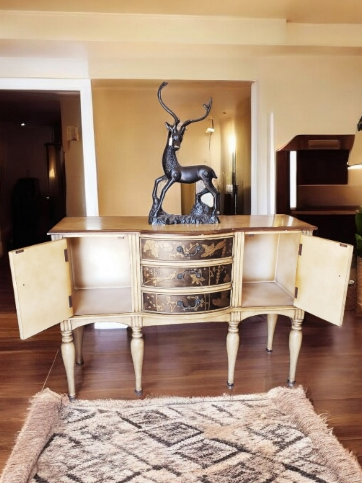 🔱🎎Credenza/Bufetero de Estilo Oriental 🎎🔱