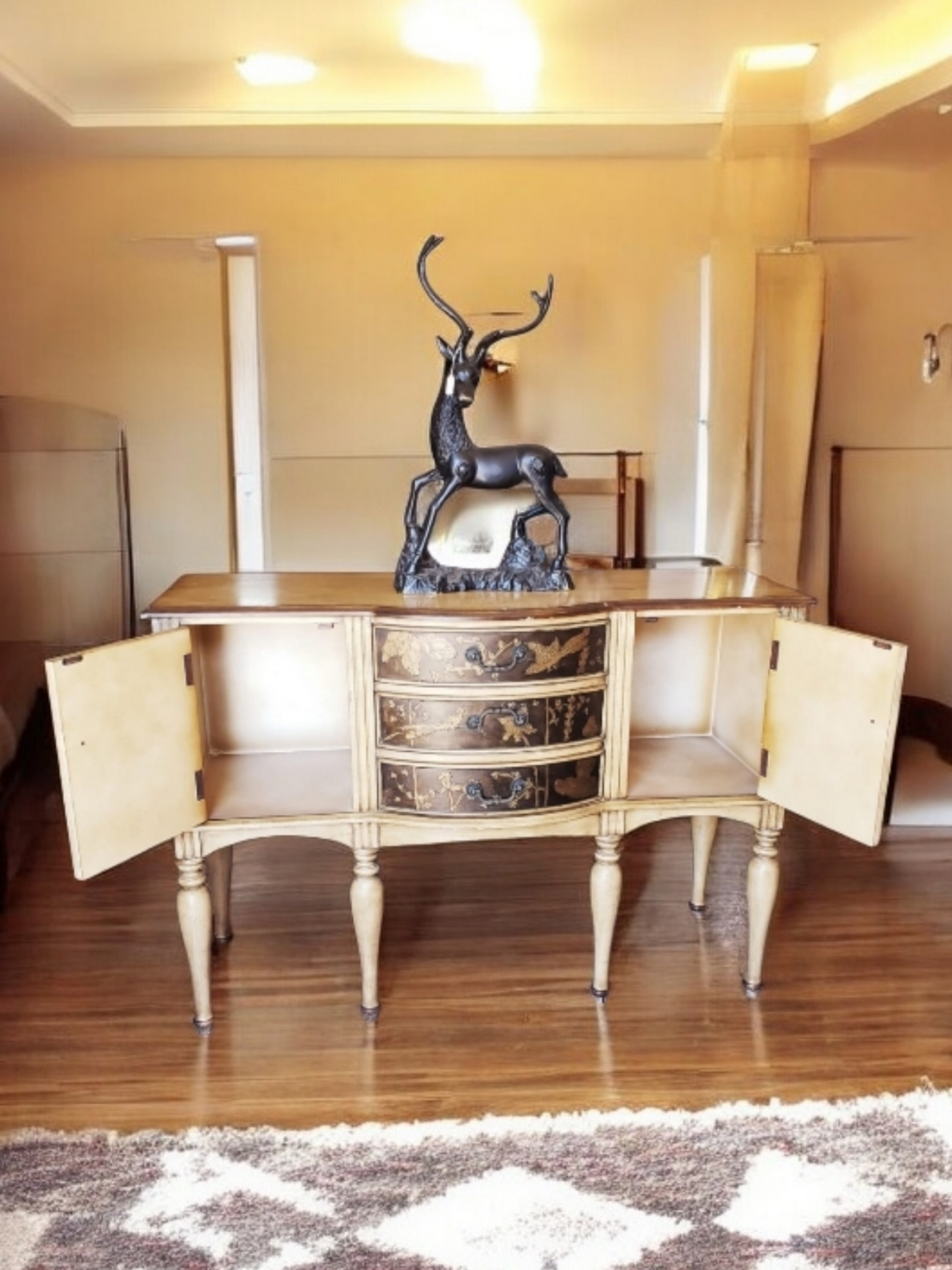 🔱🎎Credenza/Bufetero de Estilo Oriental 🎎🔱