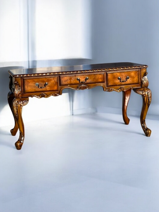 ✨Escritorio Ejecutivo Tradicional De Madera De Nogal✨