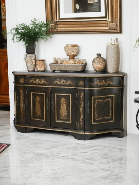 🌿Bufetero Clásico con Ave Fénix – Obra Maestra de Ultimate Accents🌿