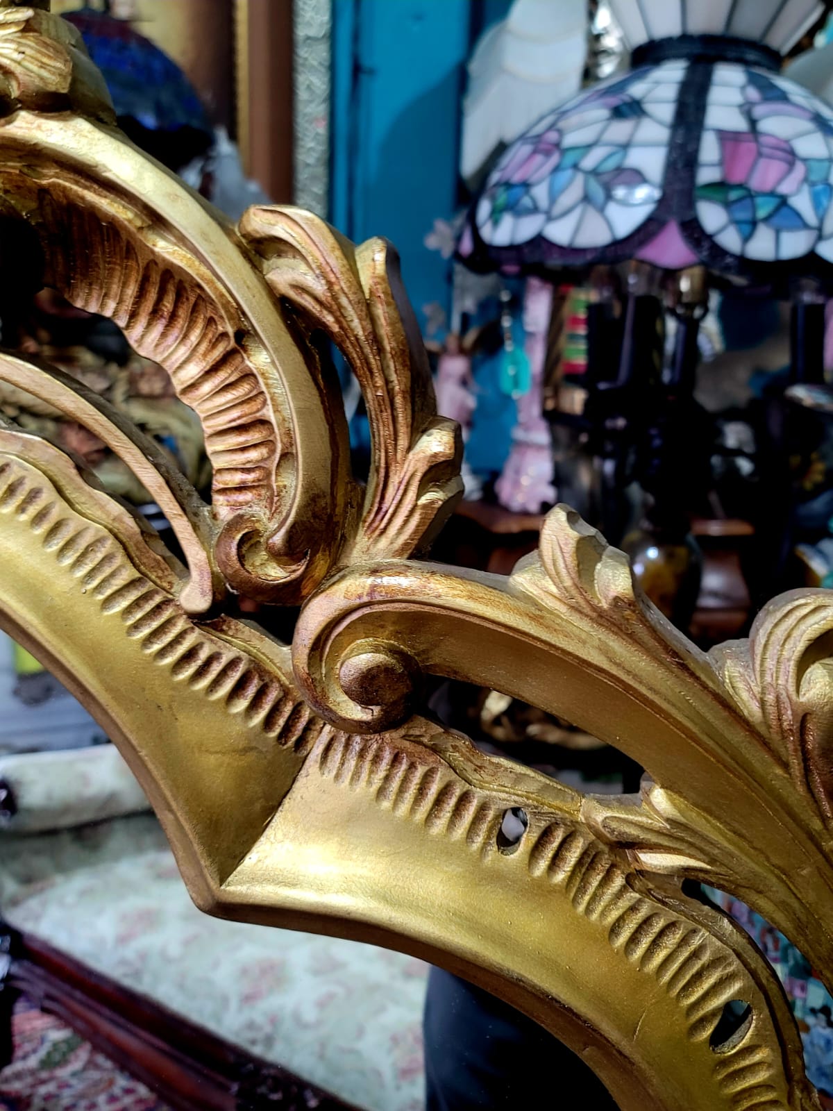 ✨Espejo De Madera Tallado A Mano Elegancia Artesanal en Cada Detalle✨