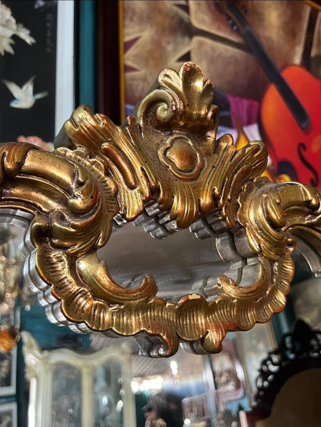 ✨🪞✨ ¡Espejo Vintage Hollywood Regency! ✨🪞✨