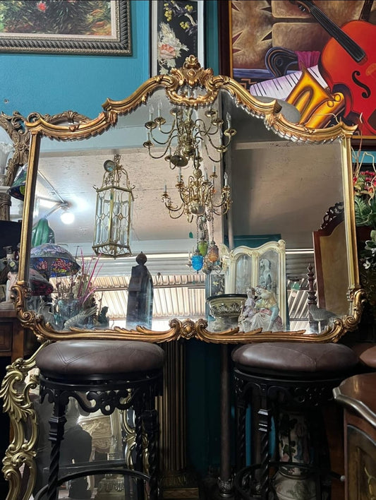 ✨🪞✨ ¡Espejo Vintage Hollywood Regency! ✨🪞✨