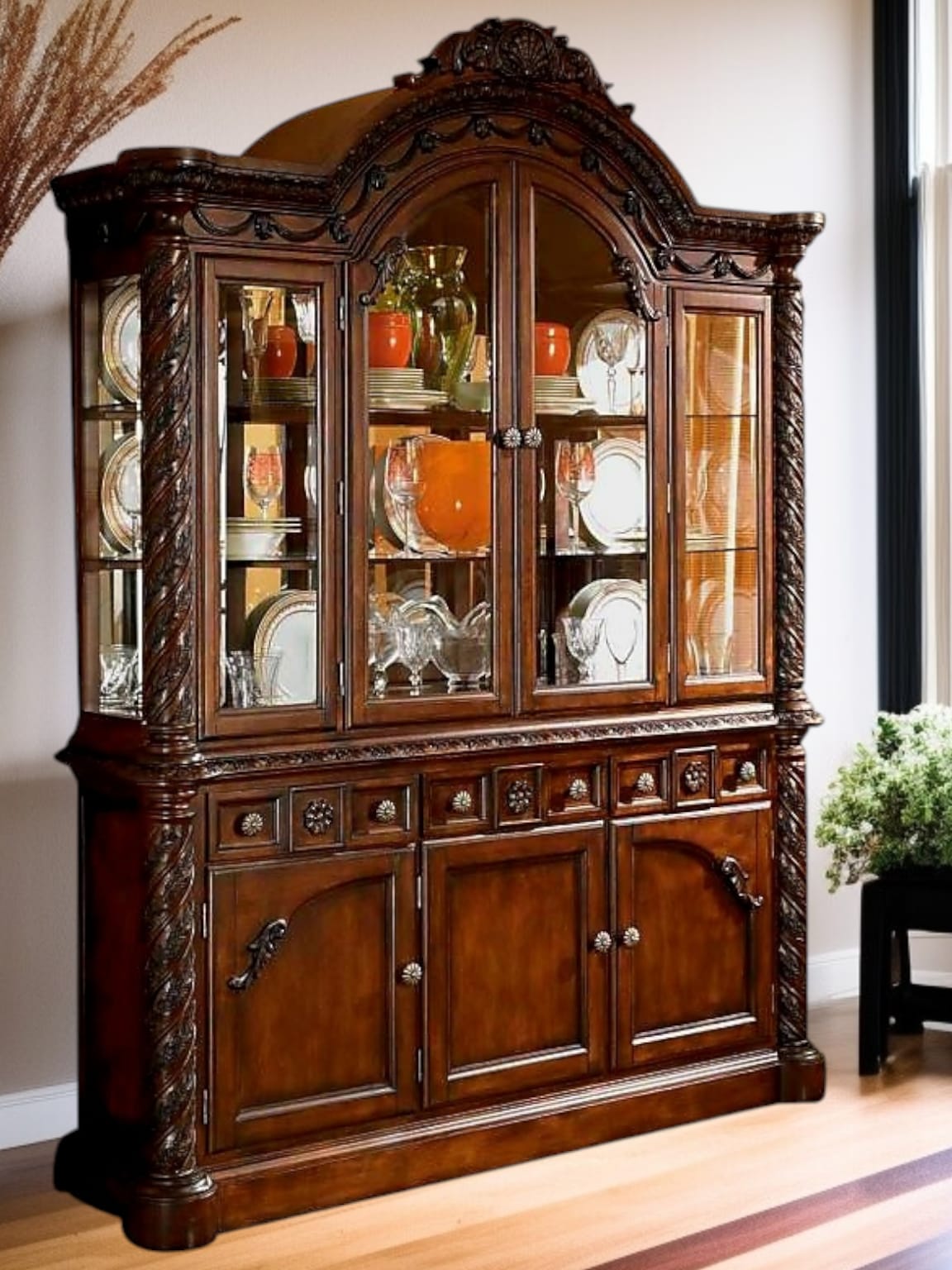 🌟 Vitrina Northshore de Ashley Furniture 🌟