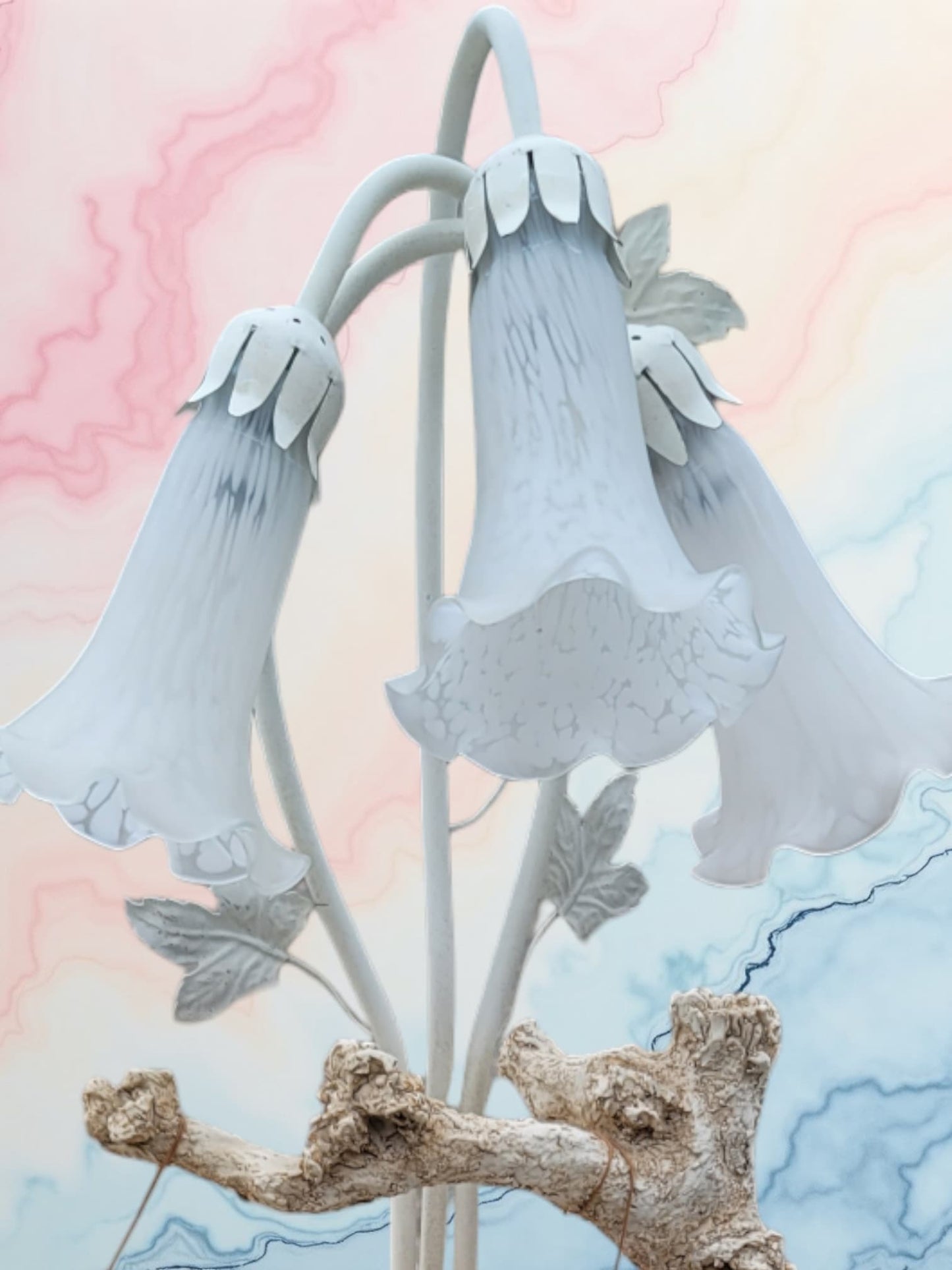 🕯️Par de Lámparas Vintage con Esculturas de Enamorados🕯️