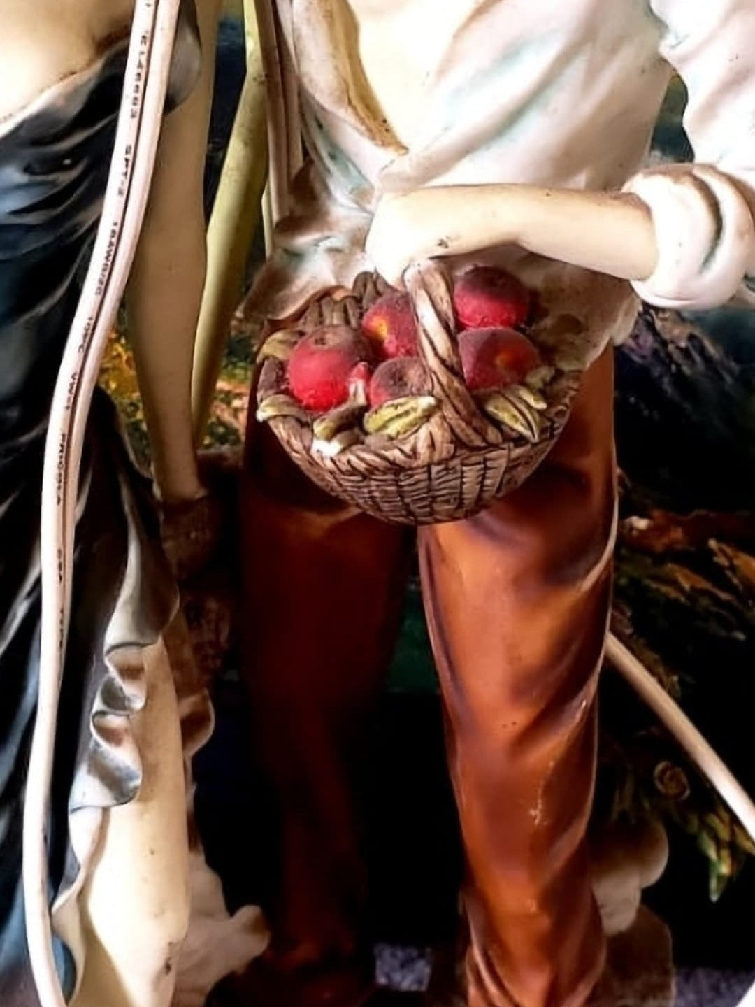 🕯️Lampara de Porcelana con Pantallas de Vidrio Pequeñas🕯️