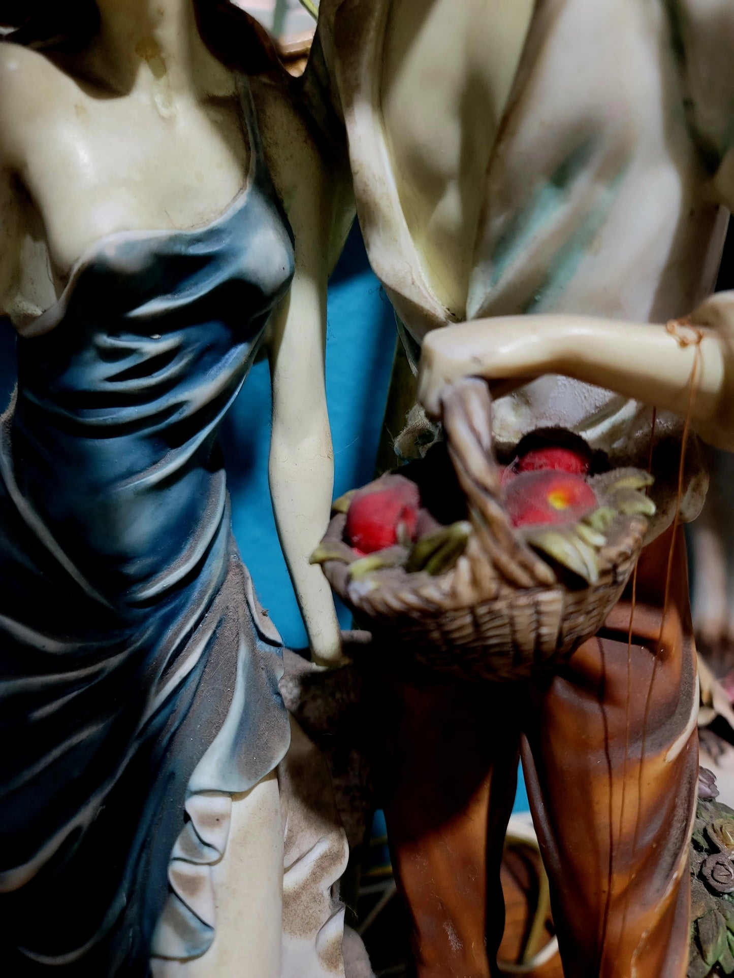 🕯️Lampara de Porcelana con Pantallas de Vidrio Pequeñas🕯️