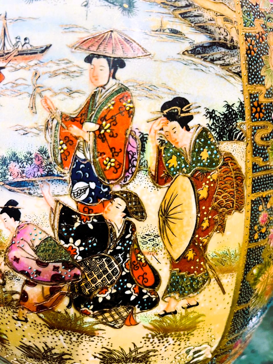 🐉💎 Huevo oriental de porcelana fina: el toque perfecto para tu decoracion💎🐉