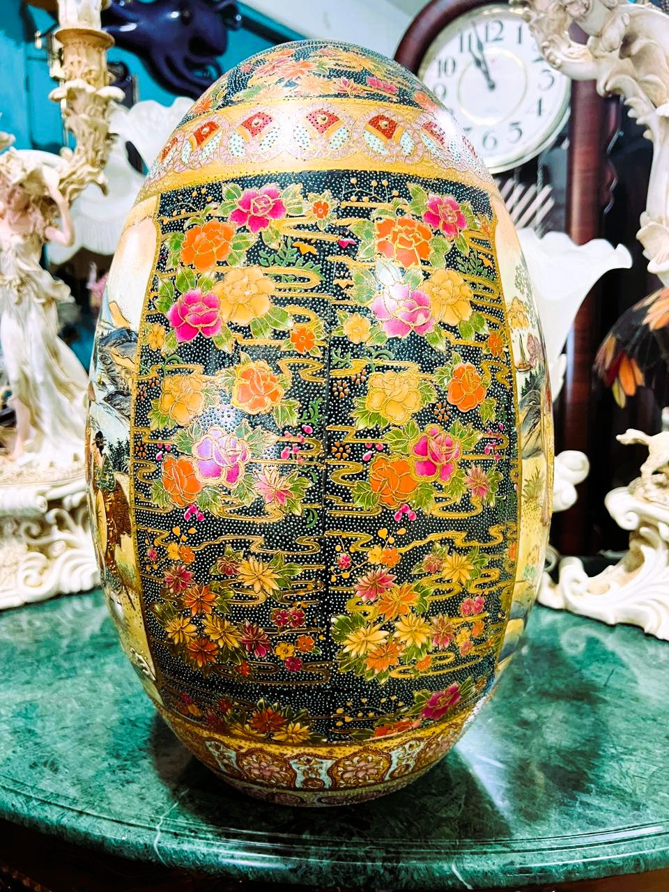 🐉💎 Huevo oriental de porcelana fina: el toque perfecto para tu decoracion💎🐉