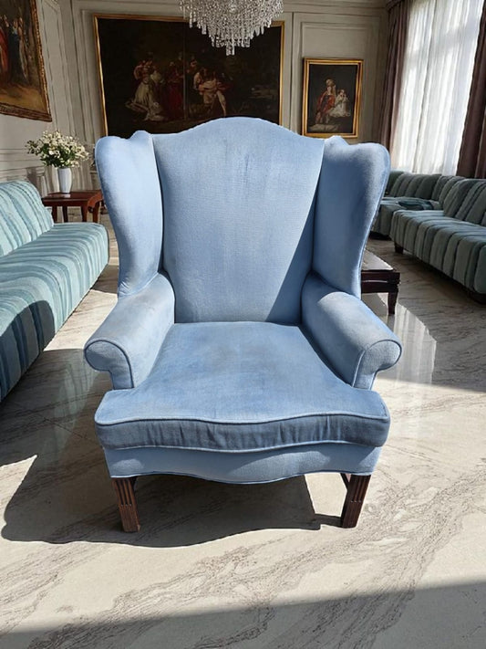 🎩 Sillon Vintage Drexel 1991 – Elegancia Atemporal en Terciopelo de Alta Calidad🎩