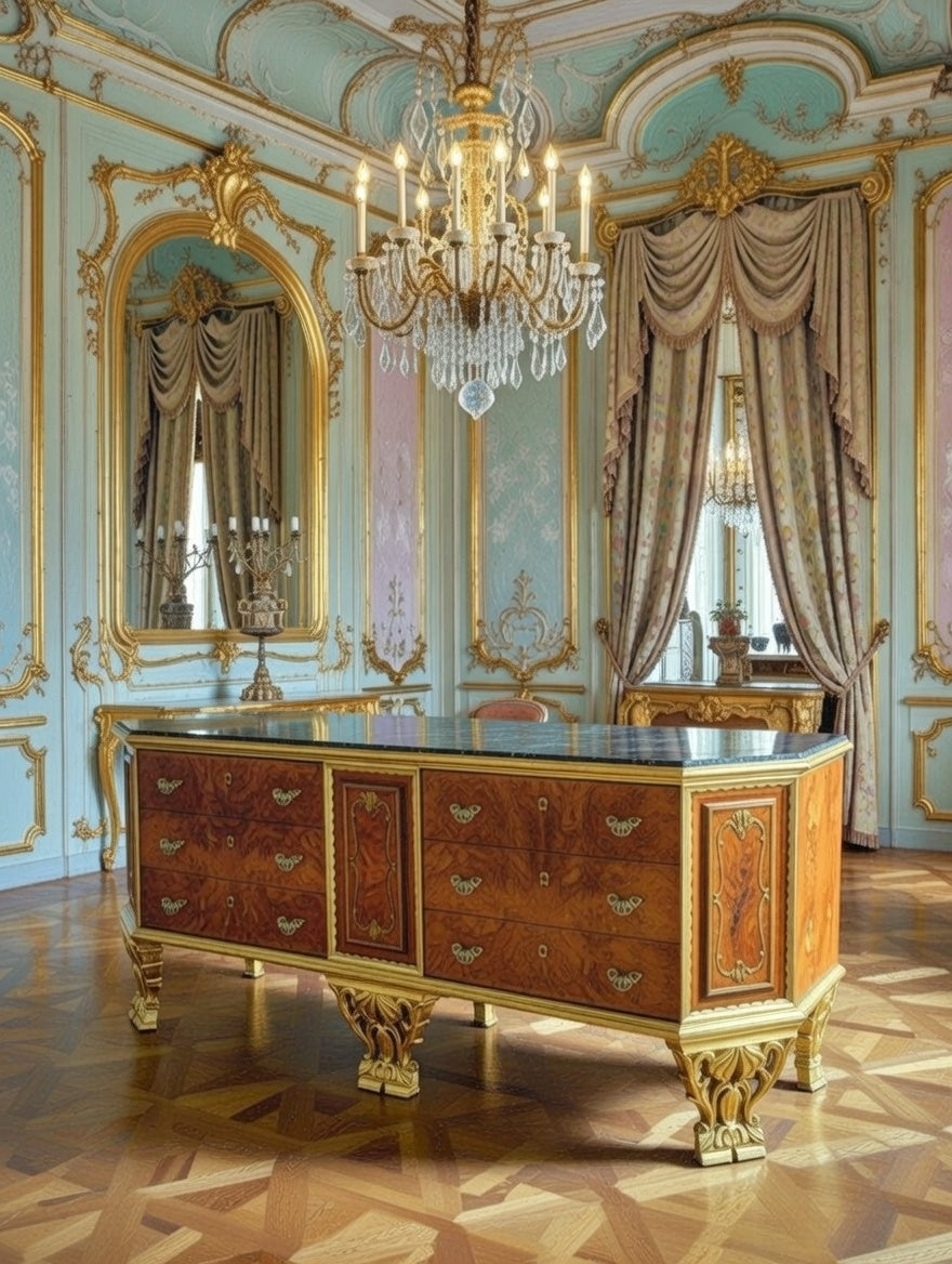 ✨Cajonera Antigua de principios de los años 1920 con Cubierta de Mármol Ónix Verde: Un Tesoro de Elegancia en Rosarito Antiques✨