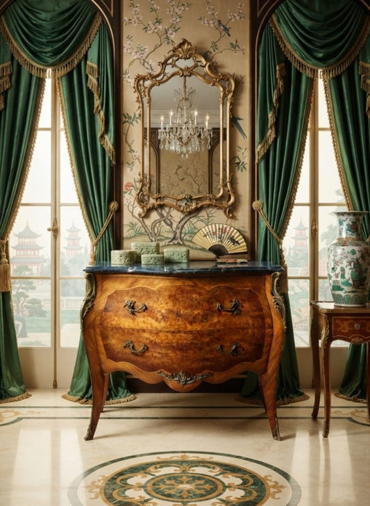 French Bombe with Marble Top🌹