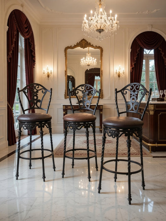 ๐๏ธ๐ช Iron Benches with Timeless Elegance ๐น๐ฐ๏ธ