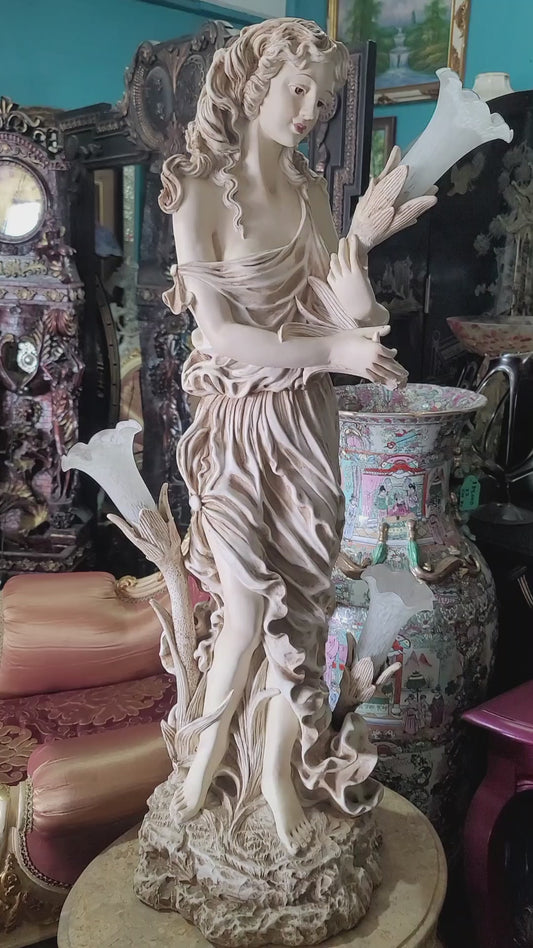 🌟 Lámpara de Escultura Exclusiva en Rosarito Antiques 🌟