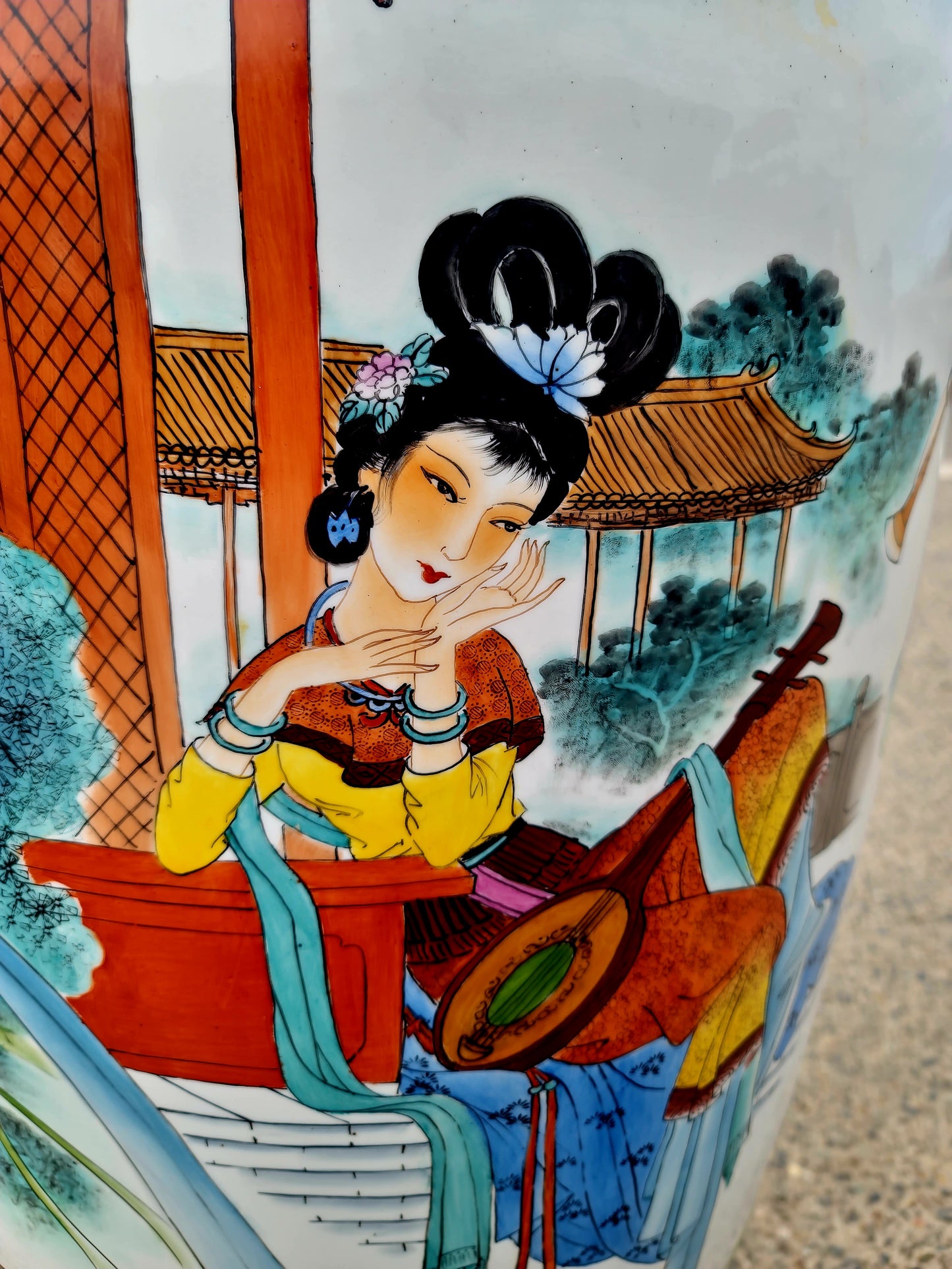 🎎🏮🇨🇳 ¡Jarrón de Porcelana Fina de China calidad de museo! 🇨🇳🏮🎎